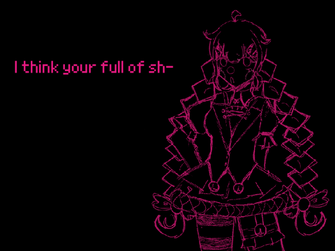 My oc meets her old concept 