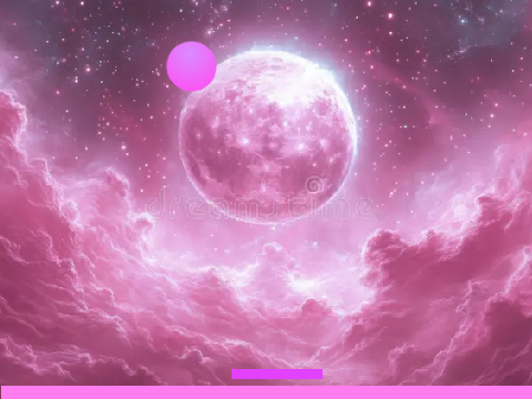Aesthetic Pong Game