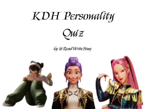 KDH Personality Quiz