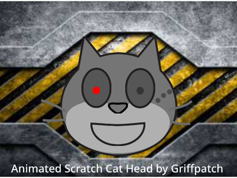 Animated Scratch robot Head 