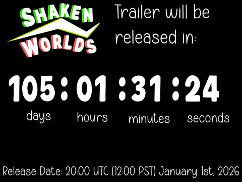 Shaken Worlds - Trailer Release Countdown