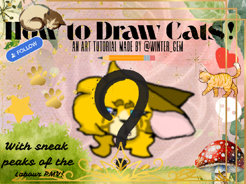 How to Draw Cats! A tutorial