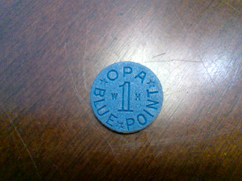 Rare Blue OPA WWII Ration Token