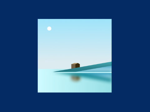 Peaceful Lake Art