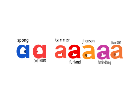 decided to make my tvokids letters accurate to how i would do it (along with some other tweaks)