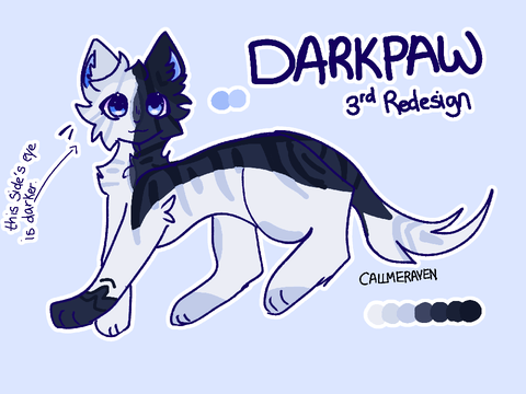 Darkpaw redesign for the millionth time