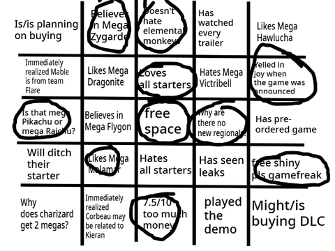Z-A Bingo