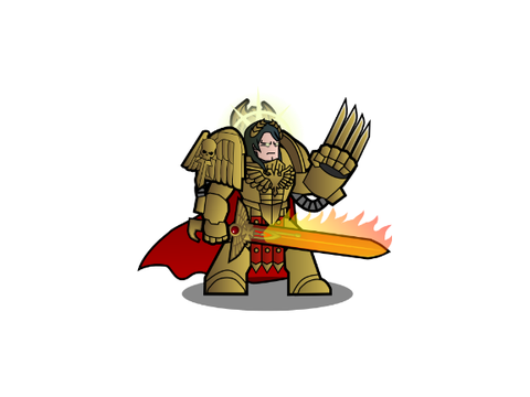 The God Emperor of Mankind Warhammer 40k