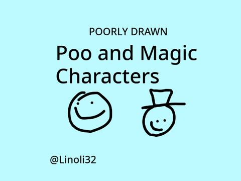 p&m characters poorly drawn