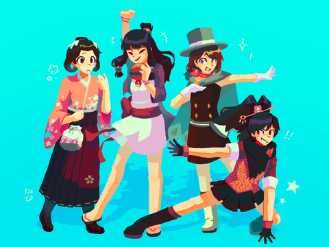 speedpaint (ace attorney fanart wow)