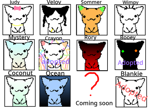 Licky cats 4 Adoption!! ?