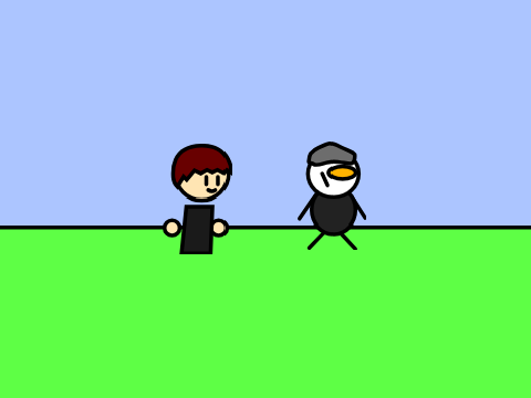 Dave and Carl Walking