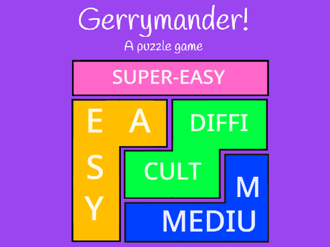 Gerrymander! (A puzzle game)