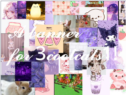 A banner for @3coolcats1