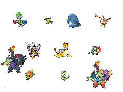 Pokemon Fusions- Complete