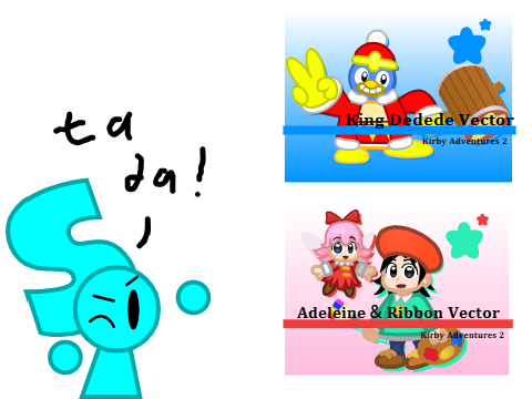 I made some updated Kirby renders!