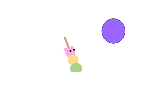 bored animation [goober kicks a ball]