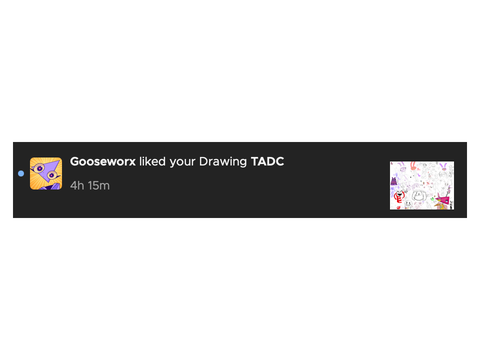 gooseworx has acknowledged my existence twice now ahahahaha