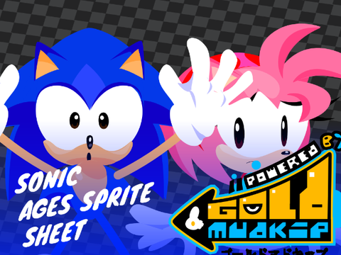 Sonic Ages Sprite Sheet