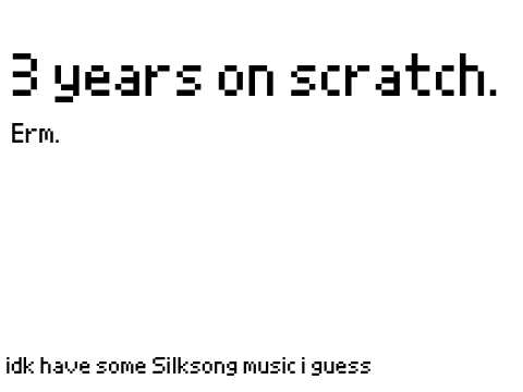 3 years on scratch