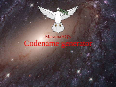 Codename generator