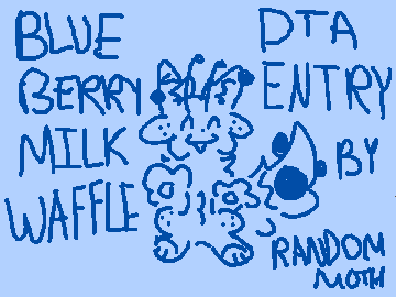 Blueberry Milk Waffle DTA Entry