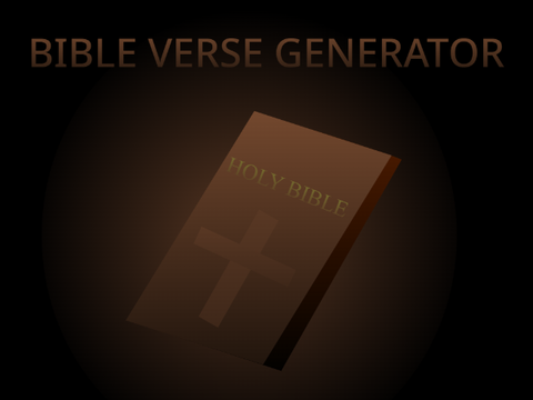 Bible Verse Generator