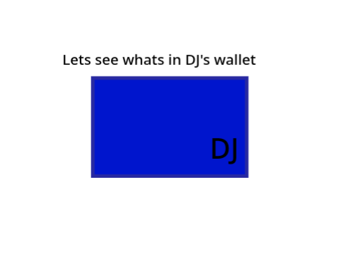 DJ's wallet 