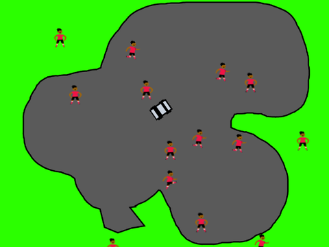 AI car remix - pedestrians!!!