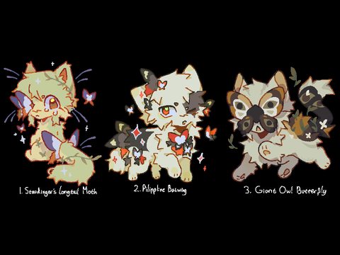 butterfly themed adopt batch