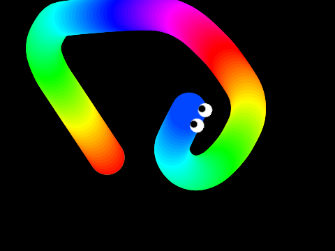 Colorful snake