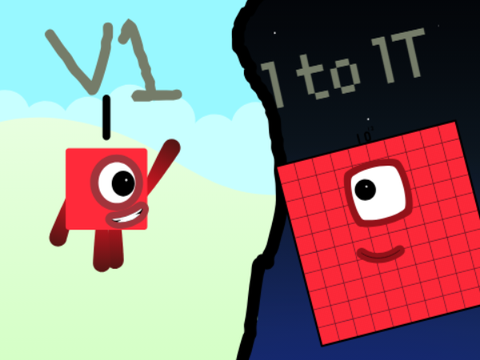 Numberblocks 1→1^12 v1