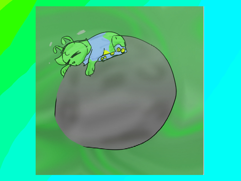 Sleepy alien entry <3