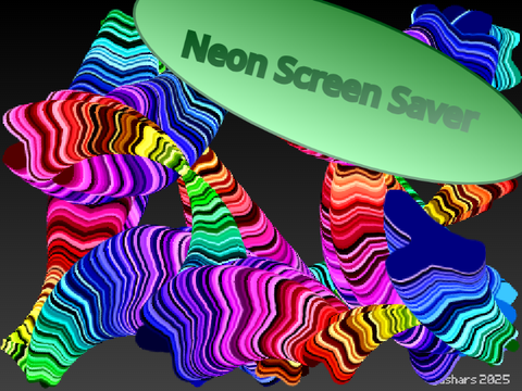Neon Screen Saver