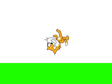 click the scratch cat