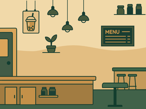​Bubble Tea Shop | #art