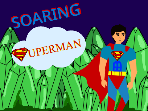 Soaring Superman