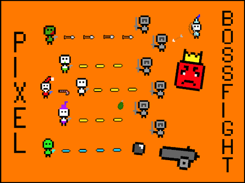 pixel bossfight