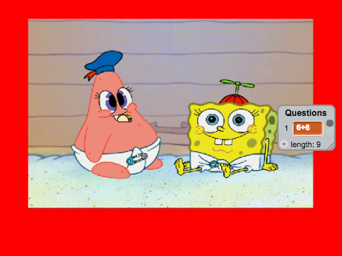 Spongebob and Patrick's Math Camp