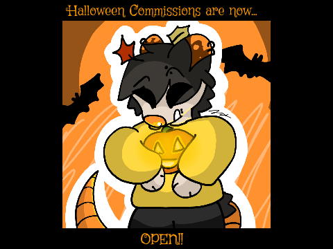 ☾ HALLOWEEN COMMISSIONS OPEN! ☽