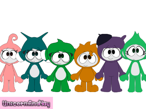 I MADE SOME OF THE UNOFFICIAL SCRATCH MASCOTS.