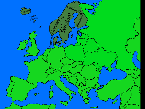 Fictional Geopolitical Concept: Nordic Union