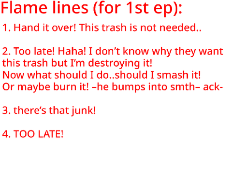 Ep 1 lines
