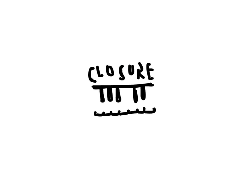piano score - closure