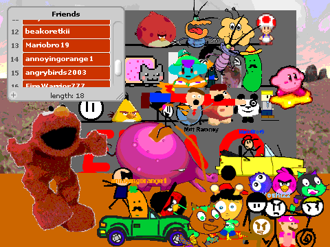 Add yourself Running From Elmo!