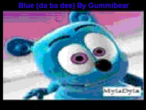 Blue (da ba dee) by gummibear