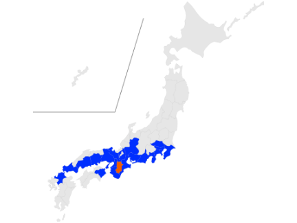 いったことがある都道府県
