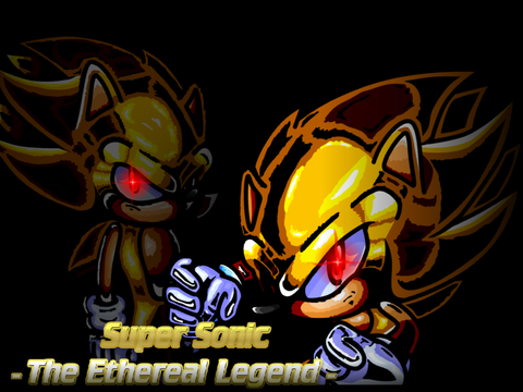 Super Sonic art (SSJ Goku Poses) (UPDATE!!!)