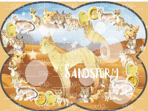 Sandstorm collage