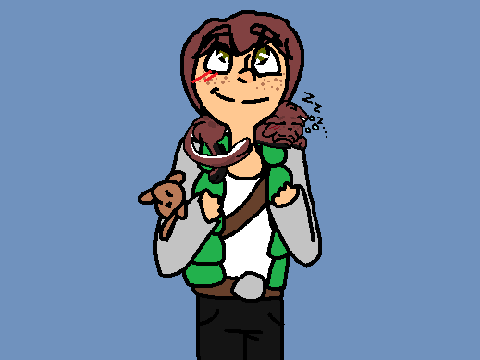 my sister made some ocs and i'm in love